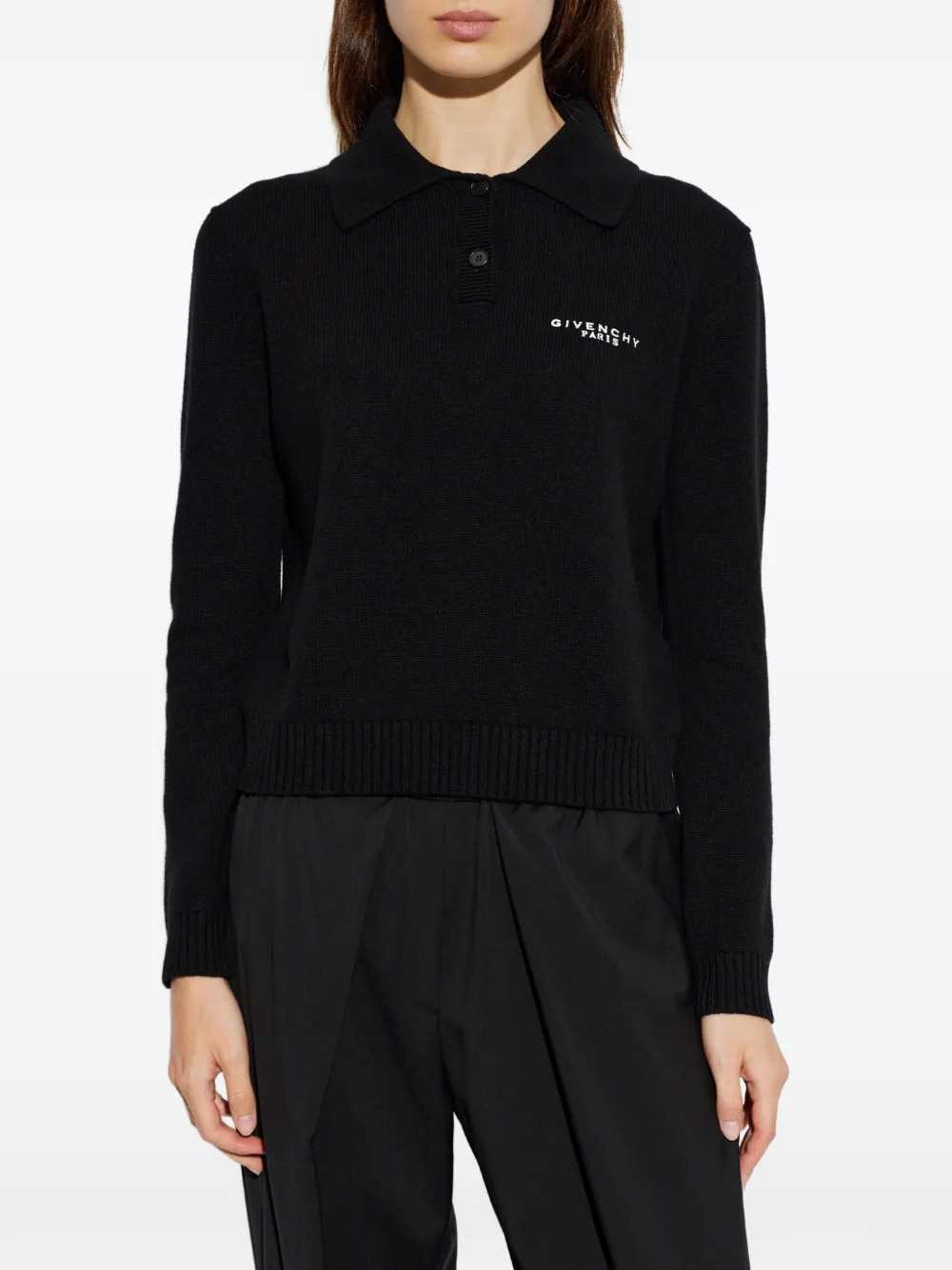 Givenchy Women Embroidered Polo Shirt GIVENCHY