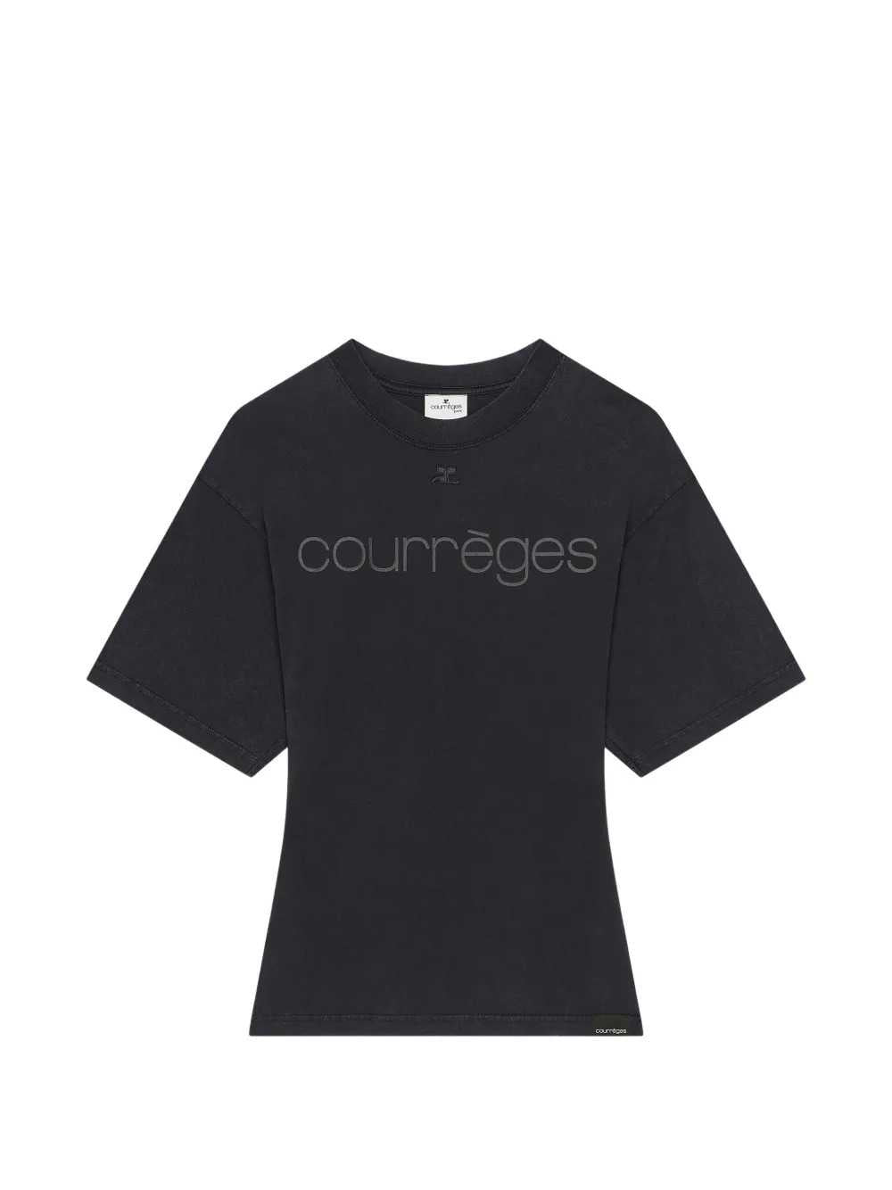Courreges Women Printed Logo T-Shirt COURREGES