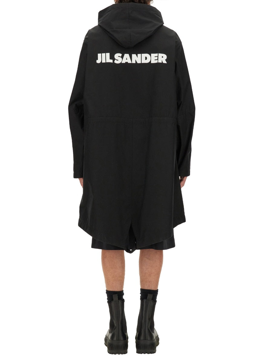 Jil Sander Men Parka With Logo JIL SANDER