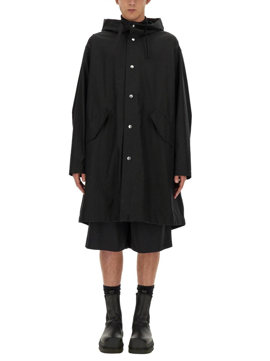 Jil Sander Men Parka With Logo JIL SANDER