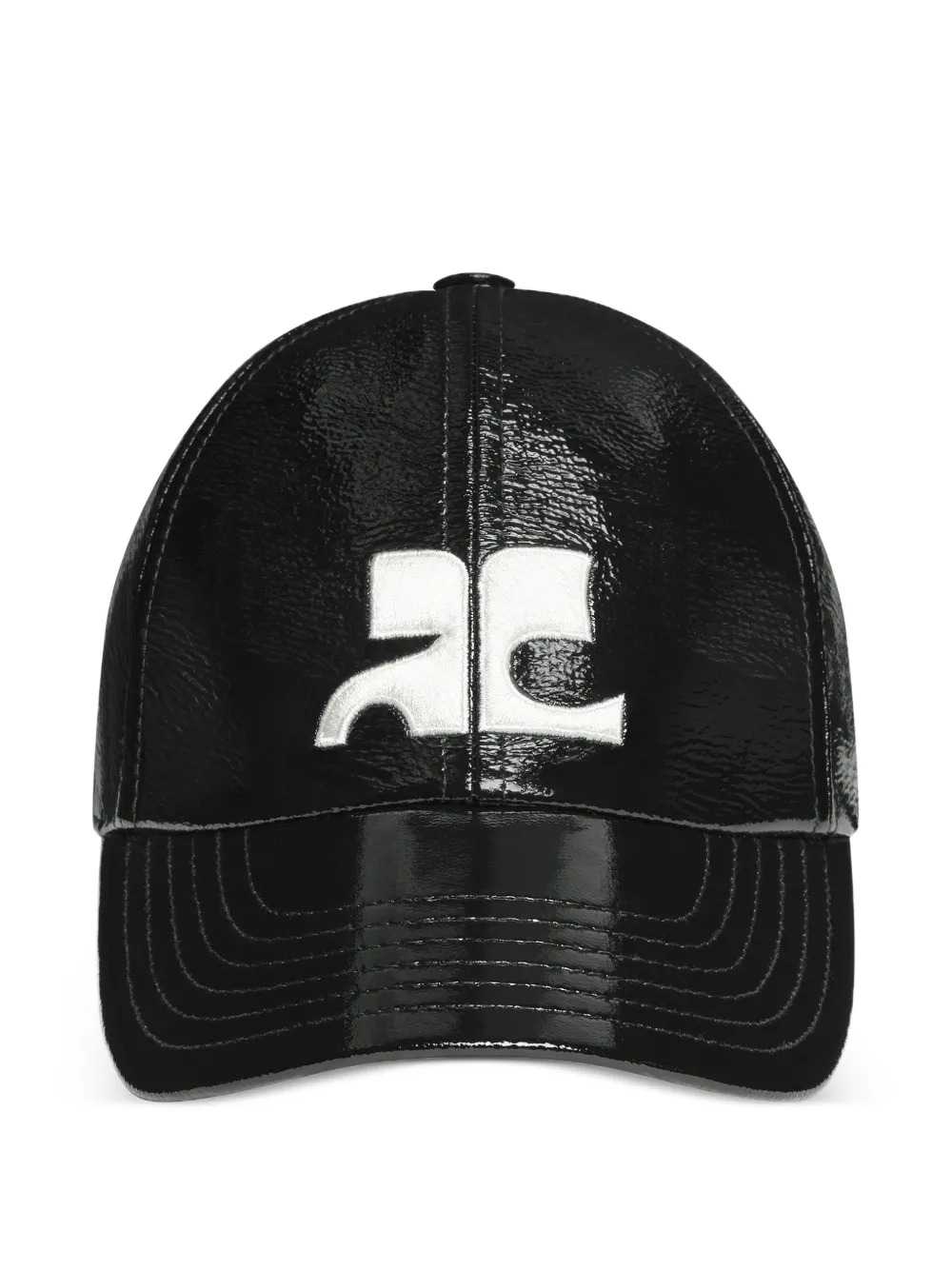 Courreges Women Cap With Vinyl Ac Logo COURREGES