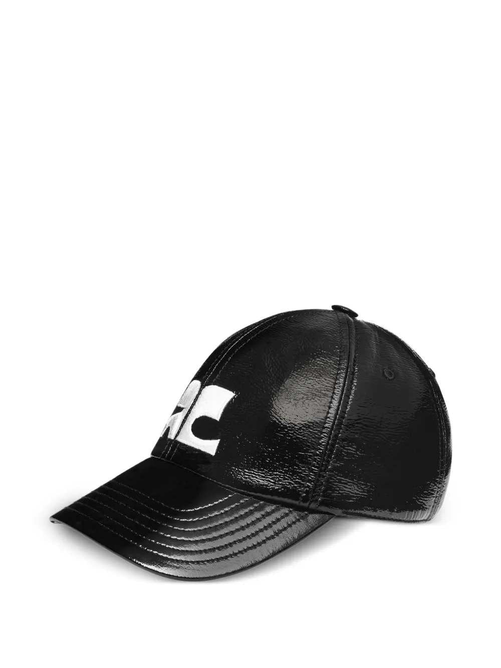 Courreges Women Cap With Vinyl Ac Logo COURREGES