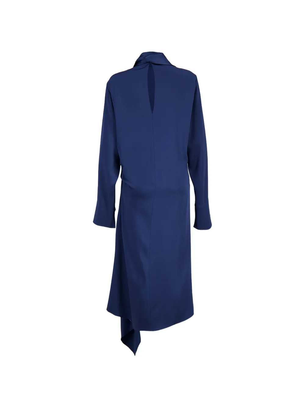 Stella Mccartney Women Satin-Finish Draped Midi Dress STELLA MCCARTNEY