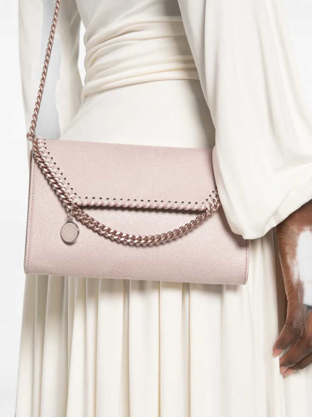 Stella Mccartney Women Falabella Shoulder Bag With Chain Trim STELLA MCCARTNEY