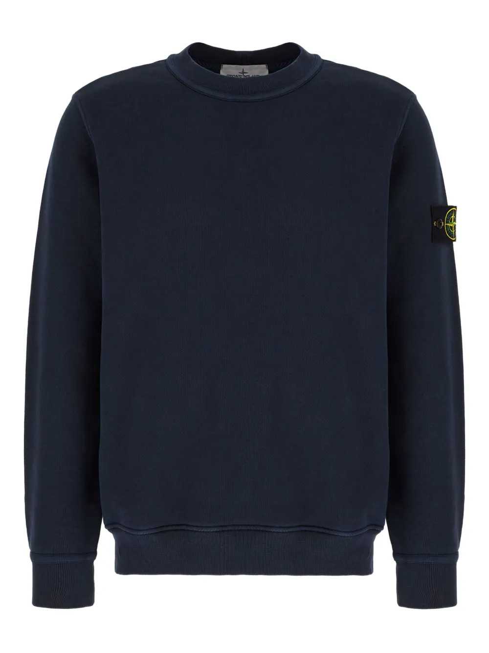 Stone Island Men Compass Logo Crew-Neck Sweatshirt STONE ISLAND