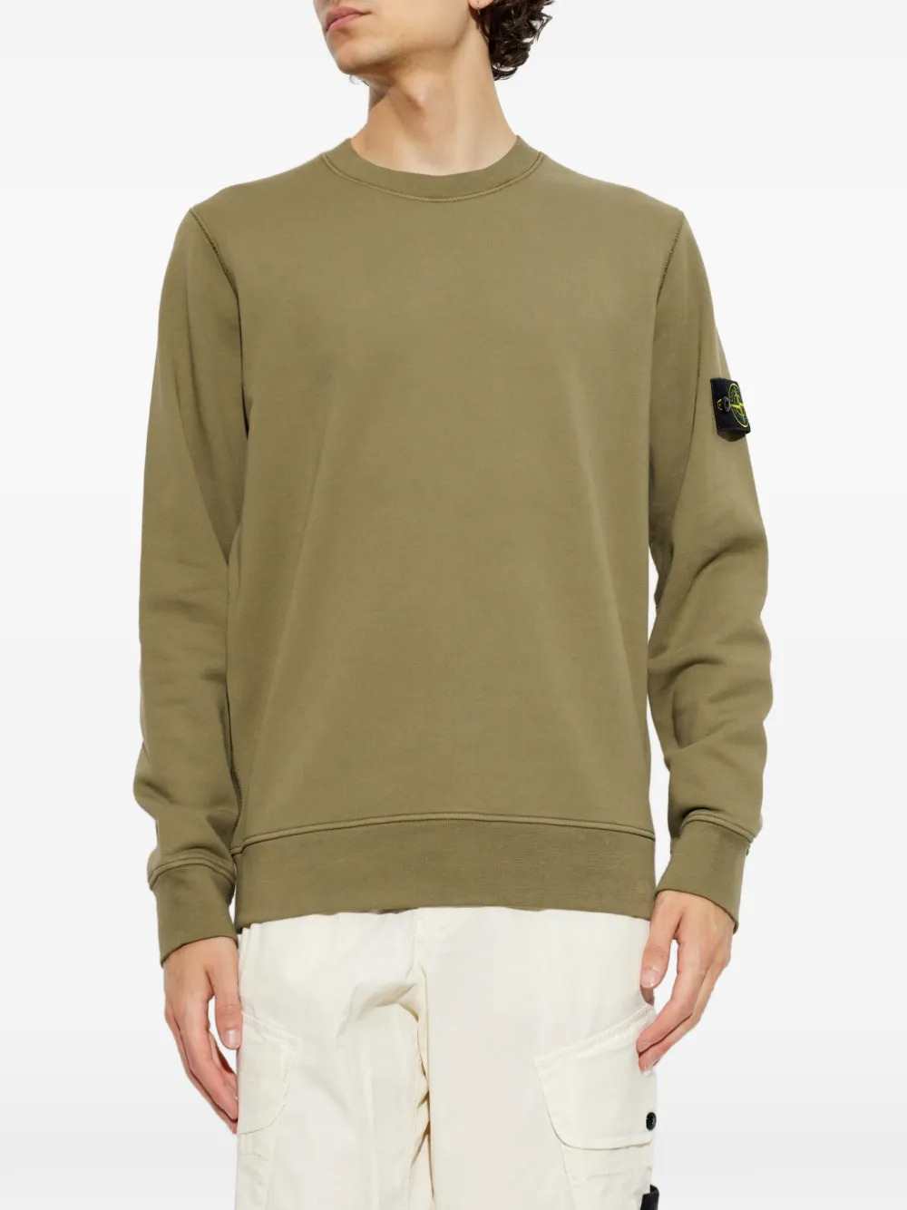 Stone Island Men Logo-Patch Sweater STONE ISLAND