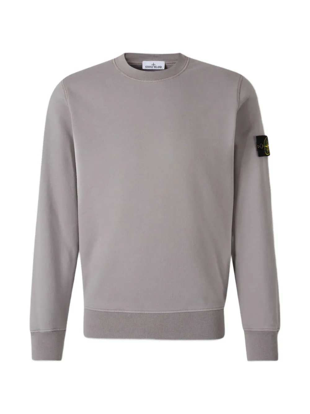 Stone Island Men Compass Logo Crew-Neck Sweatshirt STONE ISLAND