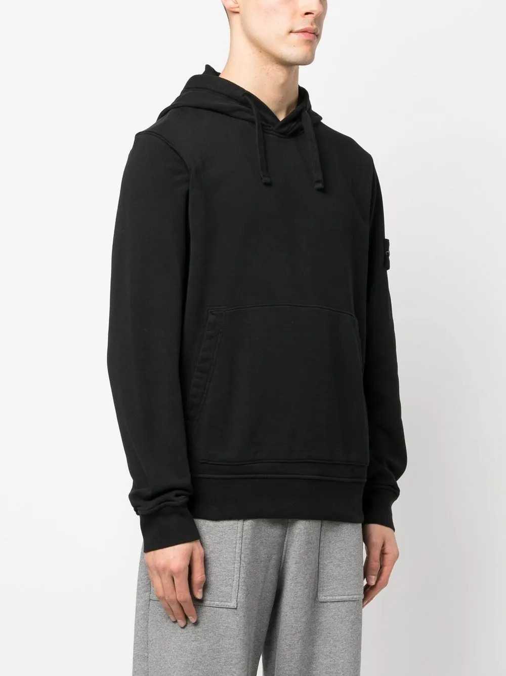 Stone Island Men Logo-Patch Hoodie STONE ISLAND