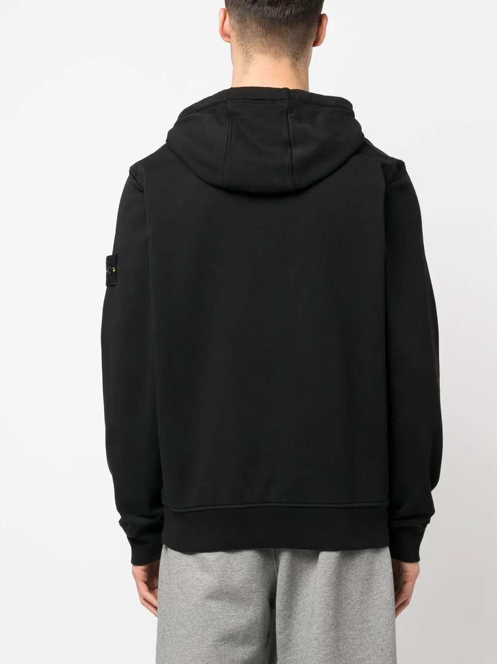 Stone Island Men Logo-Patch Hoodie STONE ISLAND