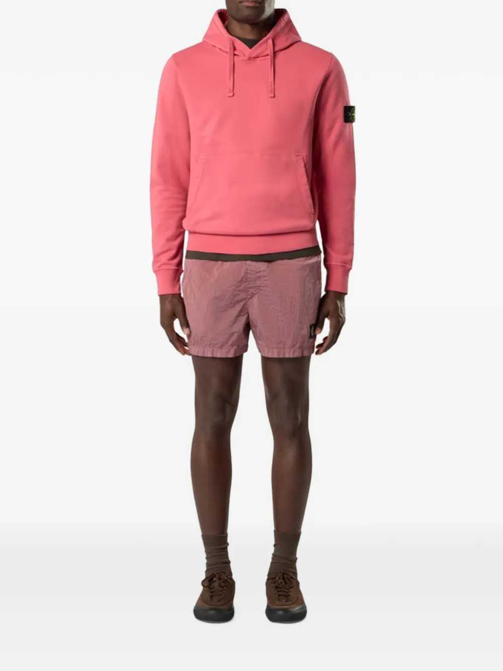 Stone Island Men Logo-Patch Hoodie STONE ISLAND