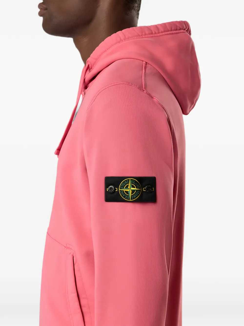Stone Island Men Logo-Patch Hoodie STONE ISLAND
