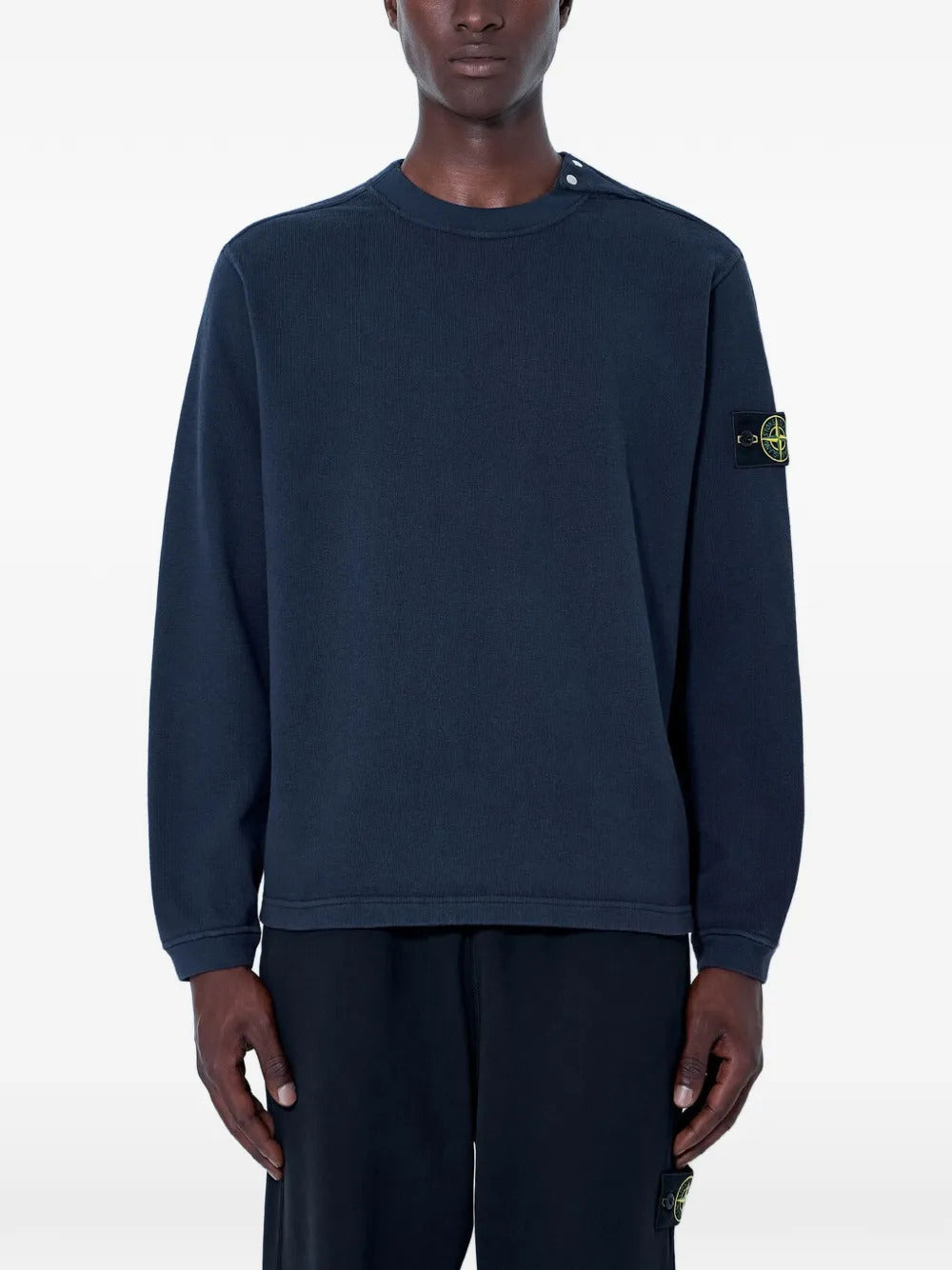 Stone Island Men Logo-Patch Sweatshirt STONE ISLAND