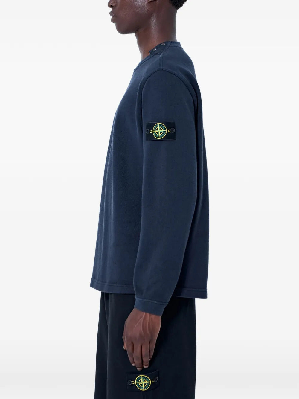 Stone Island Men Logo-Patch Sweatshirt STONE ISLAND