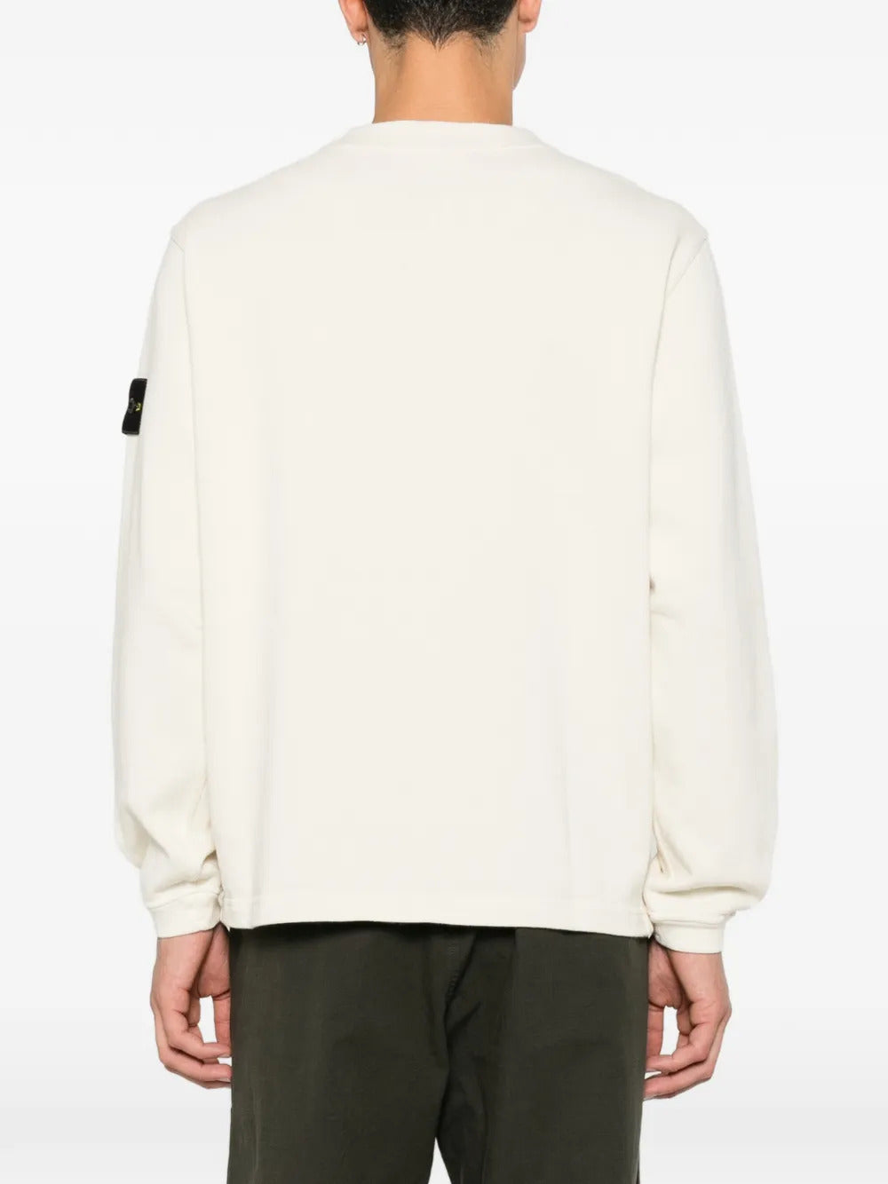 Stone Island Men Button-Detail Sweater With Logo Patch On The Shoulder STONE ISLAND