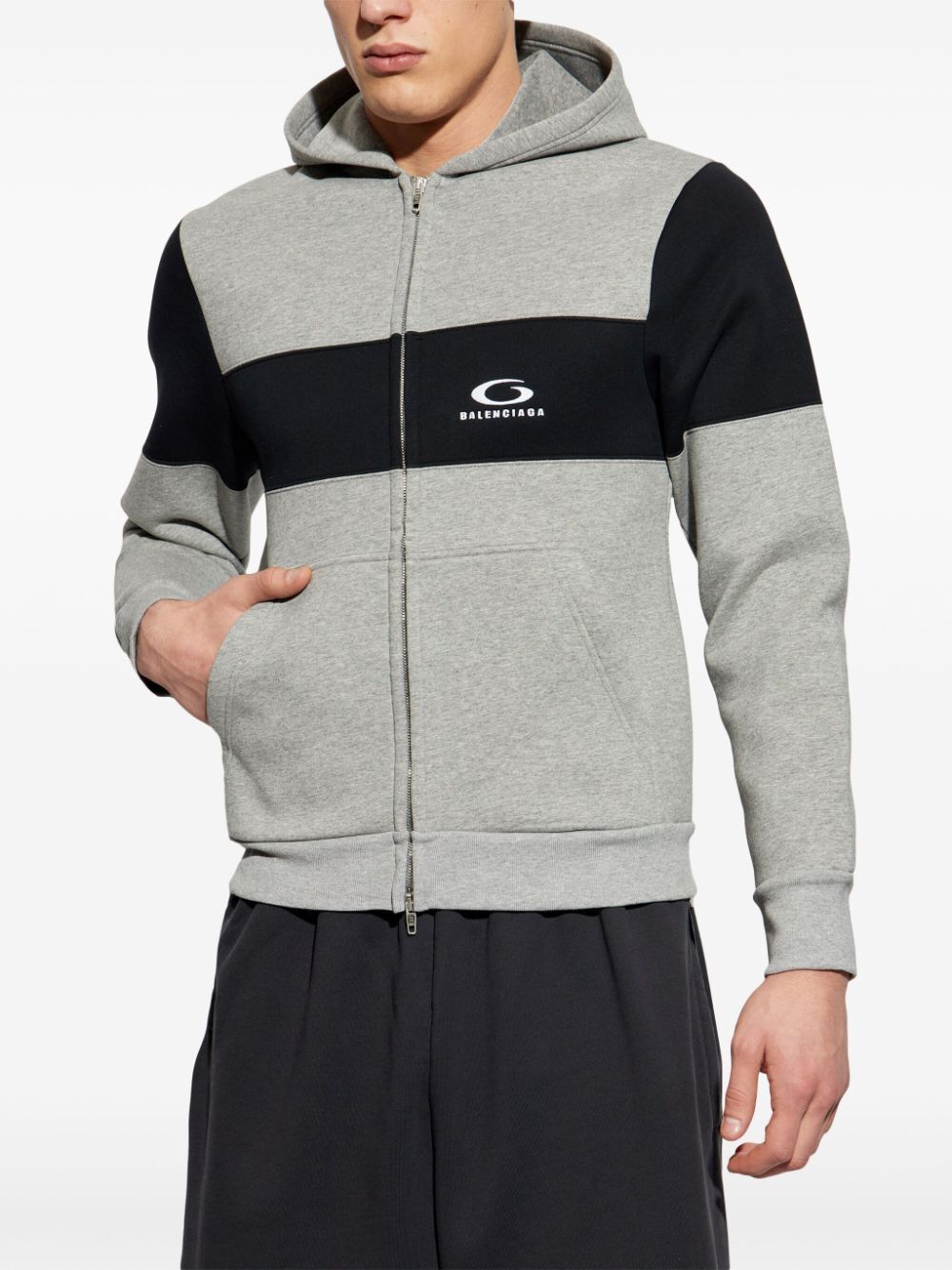 Balenciaga Men Loop Sports Icon Hoodie BALENCIAGA