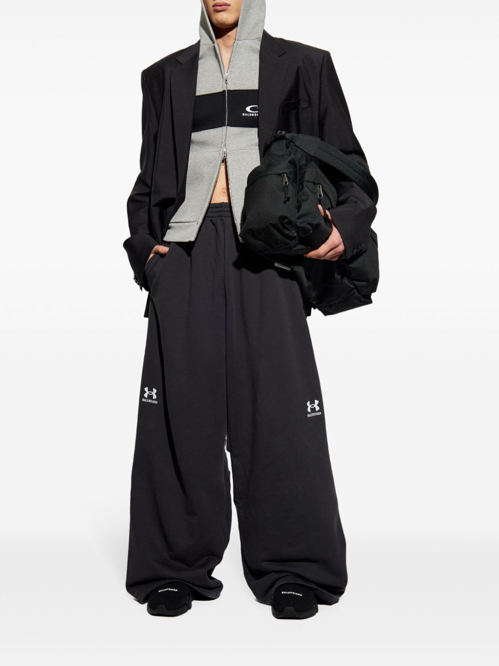 Balenciaga Men Loop Sports Icon Hoodie BALENCIAGA