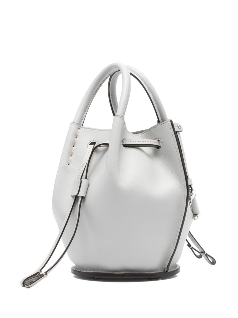 Tod's Women Logo-Charm Leather Mini Bucket Bag TOD'S