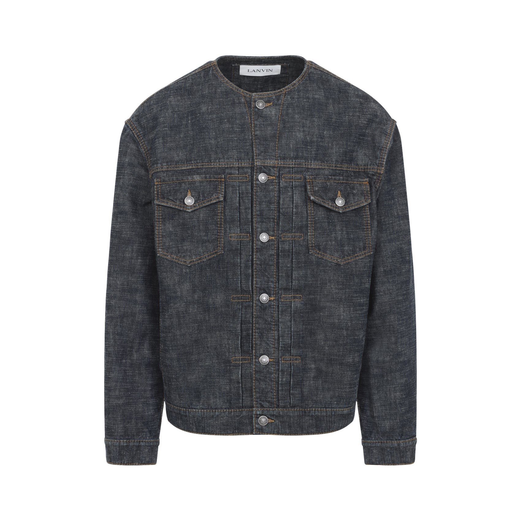 Lanvin Collarless Jacket Men LANVIN