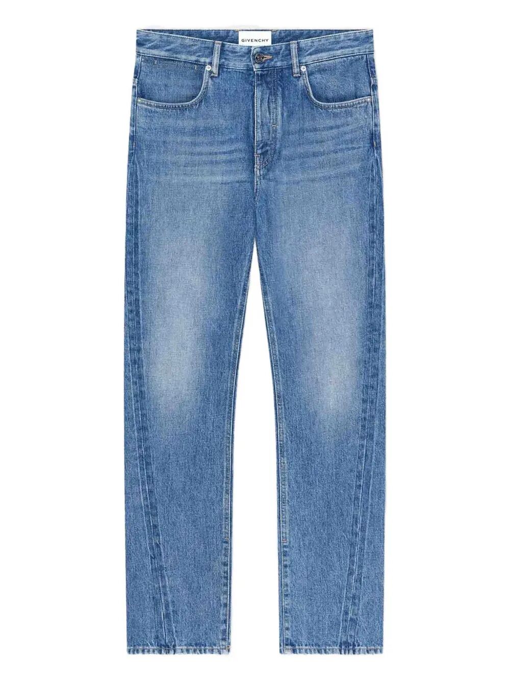 Givenchy Men Couture Seam Straight Fit Shadow Washed Jeans GIVENCHY