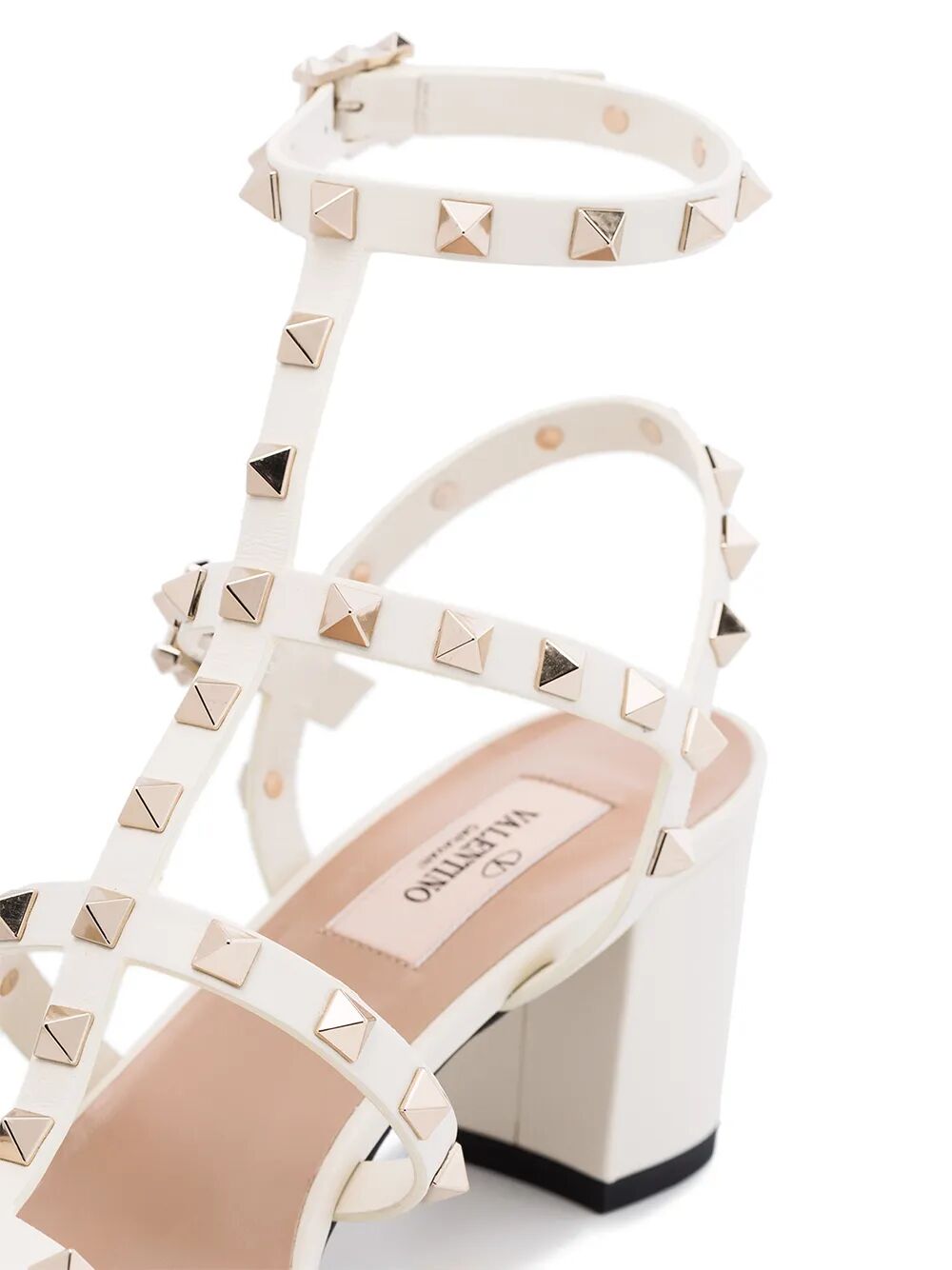 Valentino Garavani Women Rockstud 60 Leather Ankle Strap Sandals VALENTINO GARAVANI