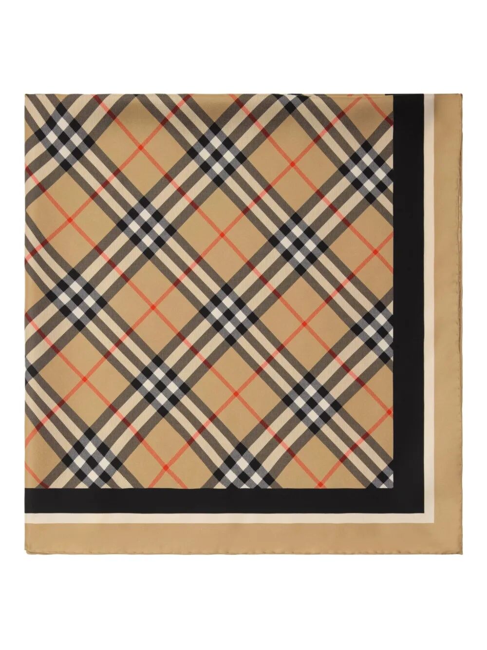 Burberry Women Check Silk Scarf BURBERRY