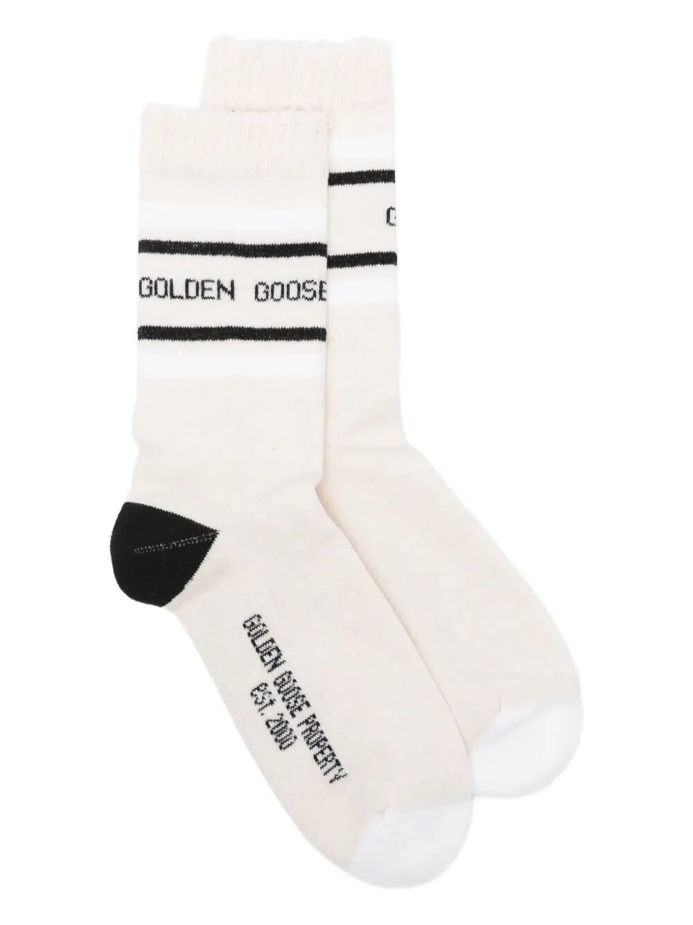 Golden Goose Women Striped Cotton Socks GOLDEN GOOSE