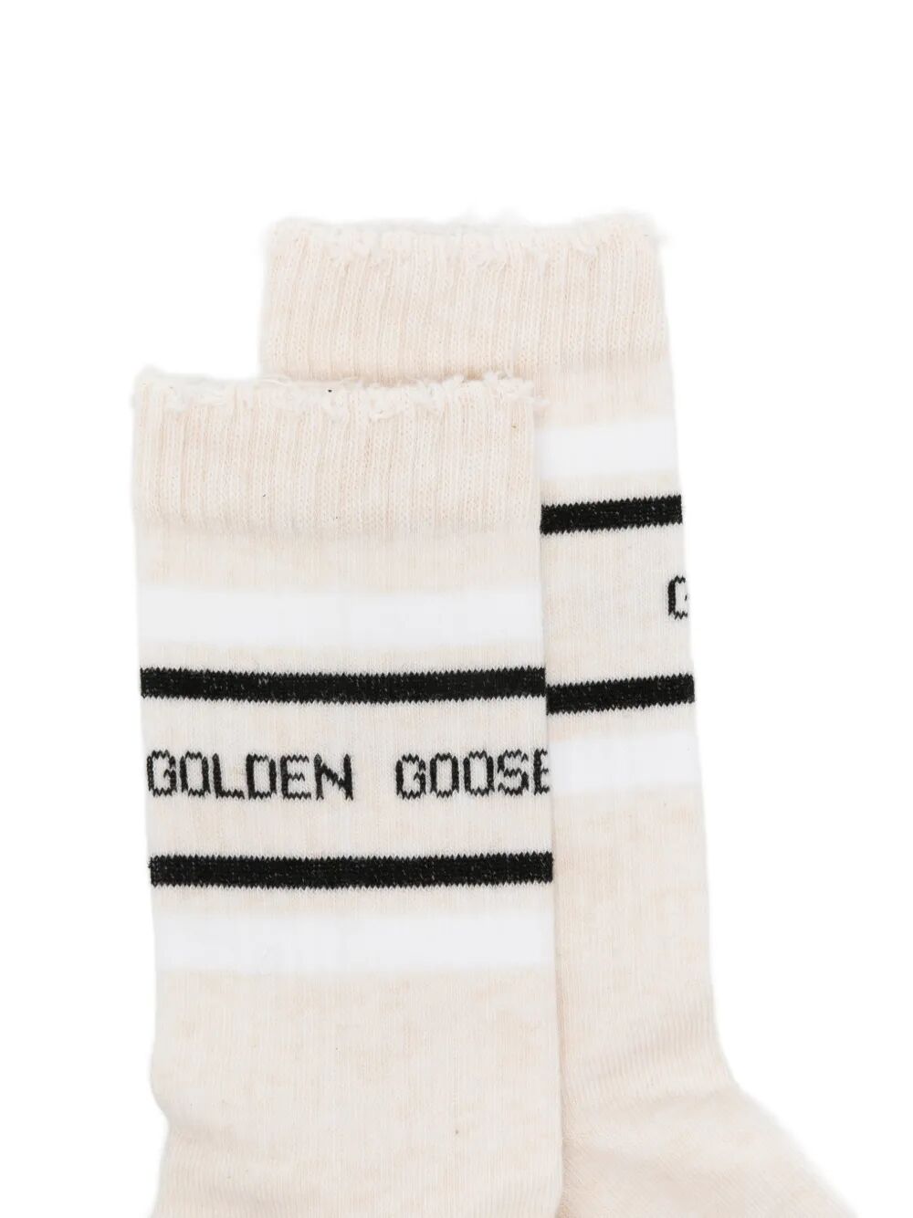 Golden Goose Women Striped Cotton Socks GOLDEN GOOSE