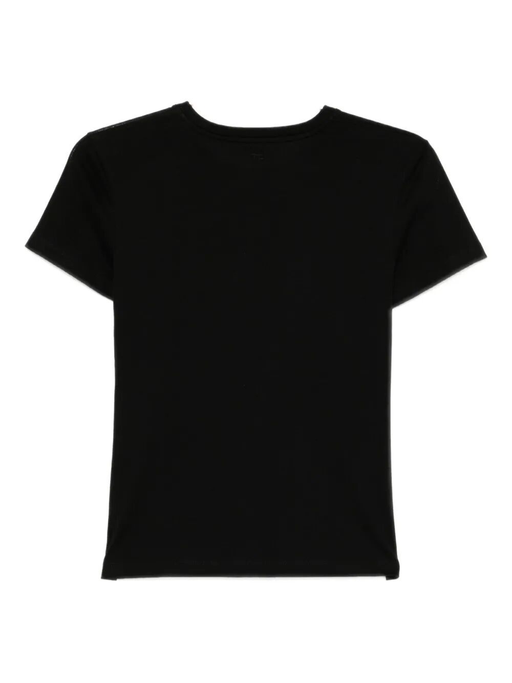 Tom Ford Women Cotton T-Shirt With Tf Logo Embroidery TOM FORD