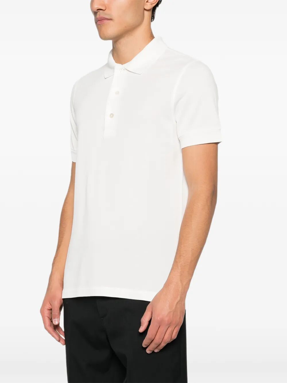 Tom Ford Men Cotton Piqué Polo Shirt TOM FORD