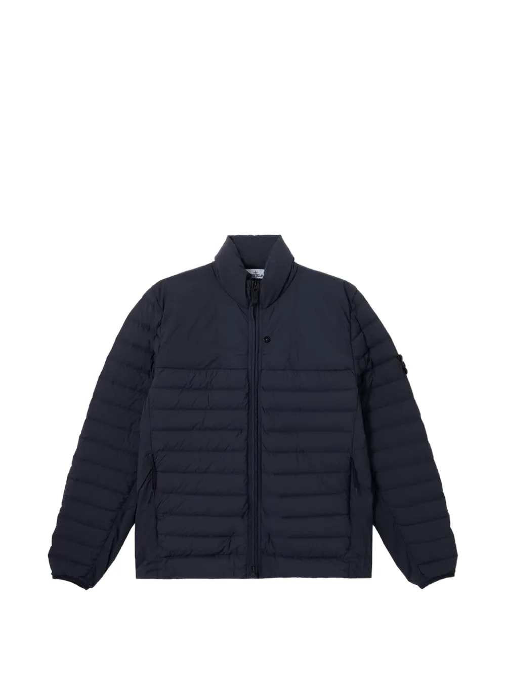 Stone Island Men Quilted Jacket With Logo Patch STONE ISLAND
