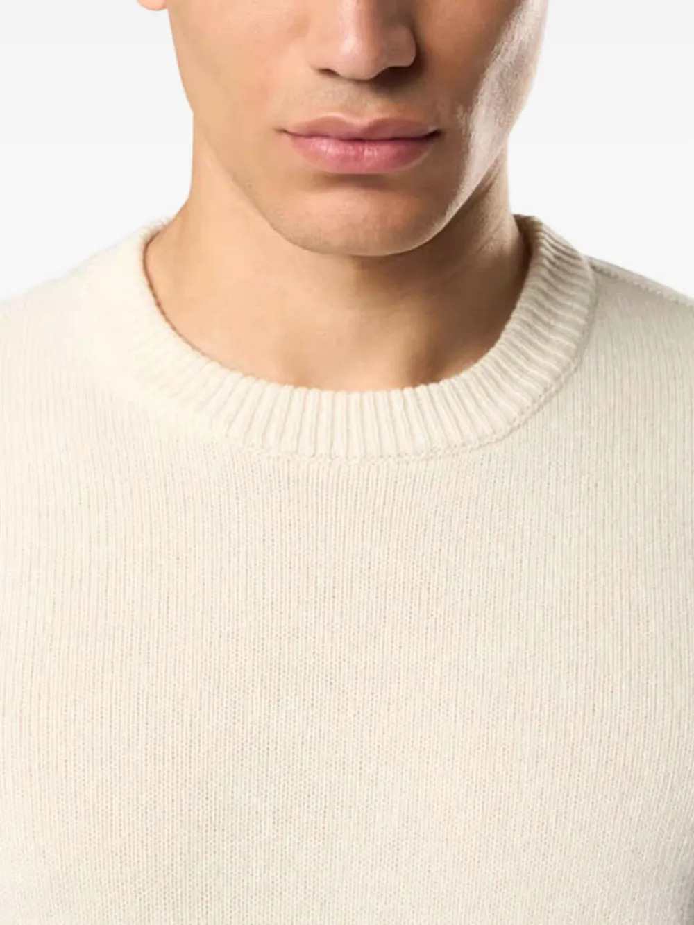 Stone Island Men Striped Logo Sweater STONE ISLAND