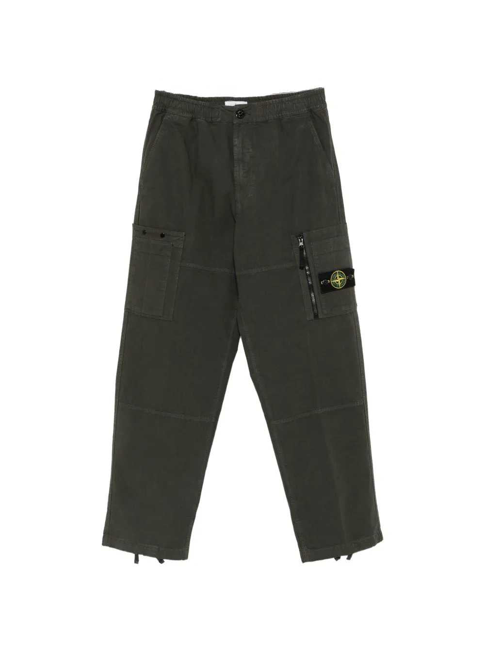 Stone Island Men Pantaloni Cargo Con Patch Logo STONE ISLAND