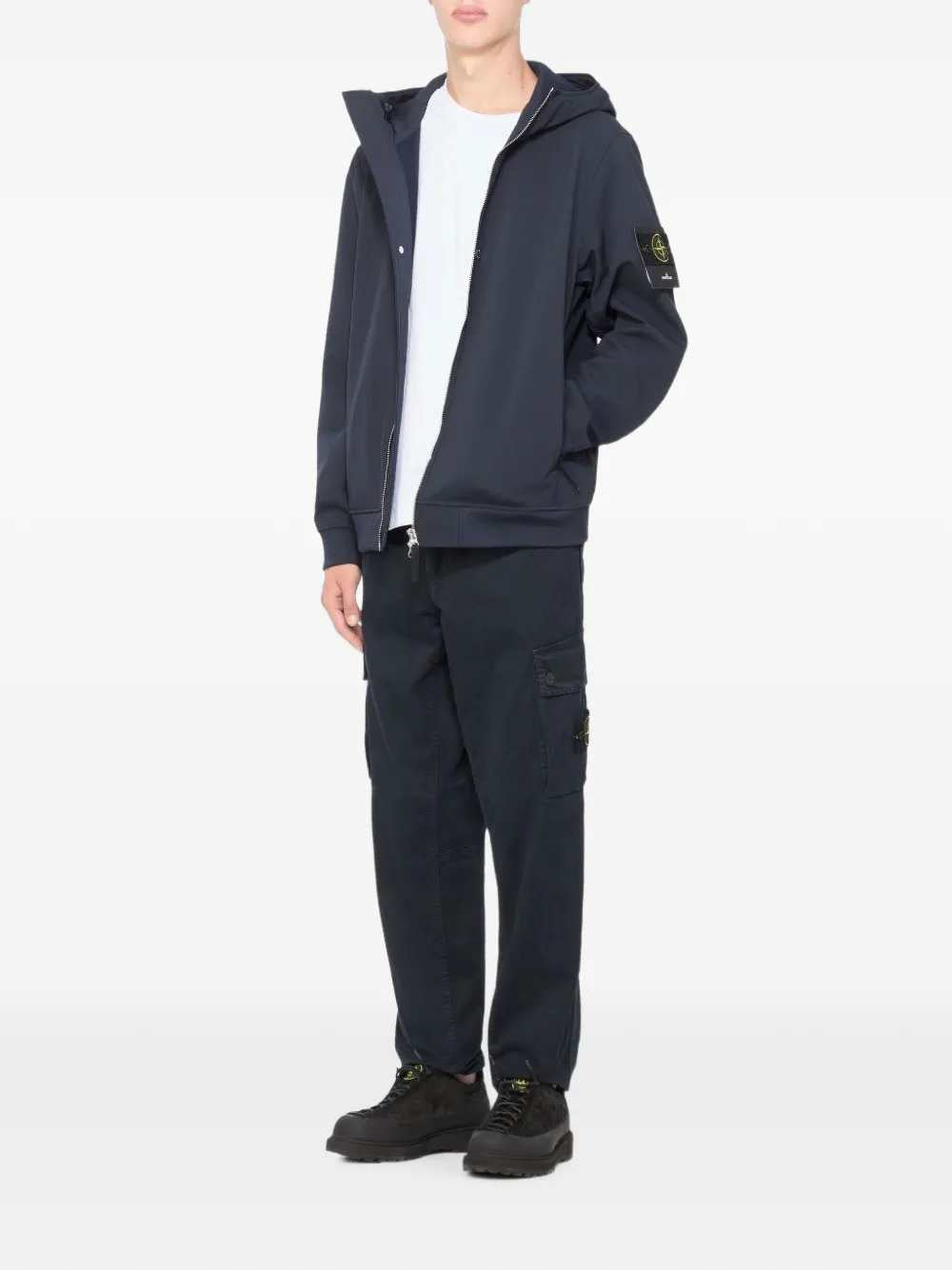 Stone Island Men Cargo Pocket Trousers STONE ISLAND