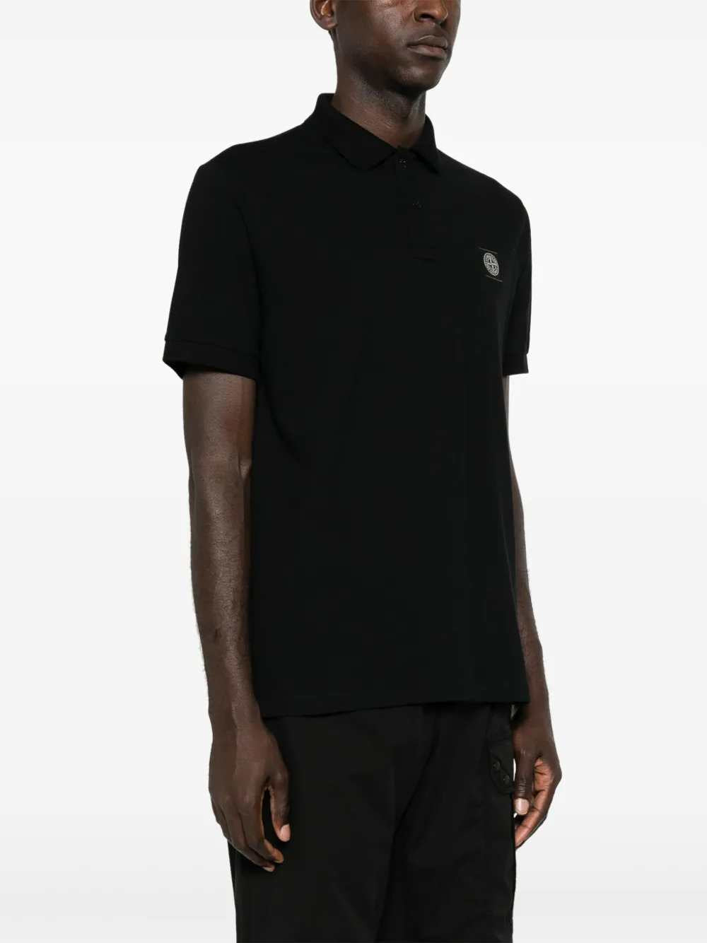 Stone Island Men Logo-Patch Polo Shirt STONE ISLAND