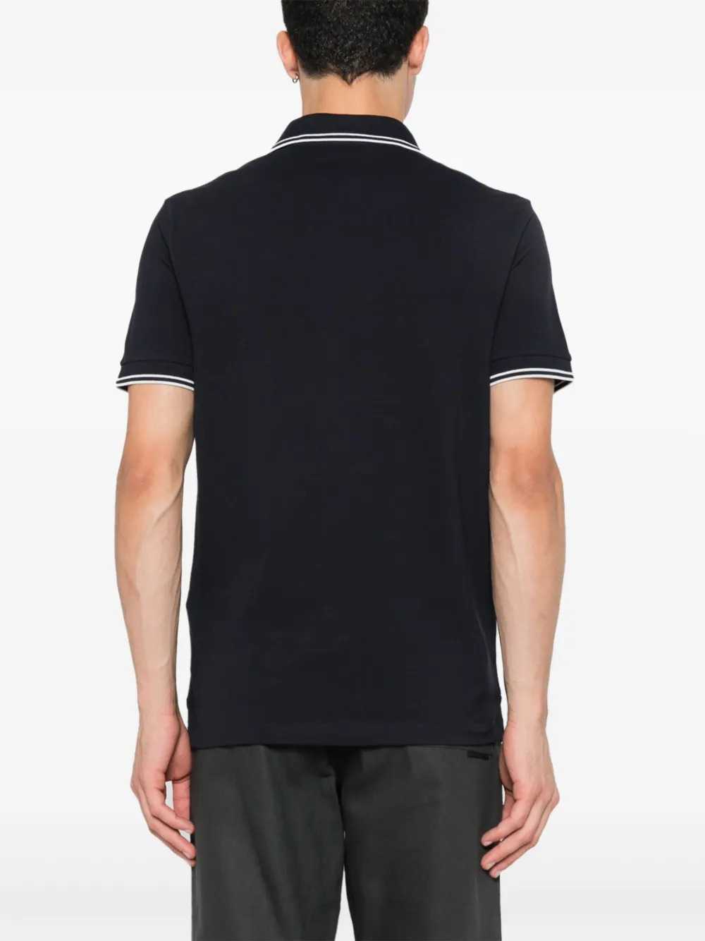 Stone Island Men Compass Patch Polo Shirt STONE ISLAND