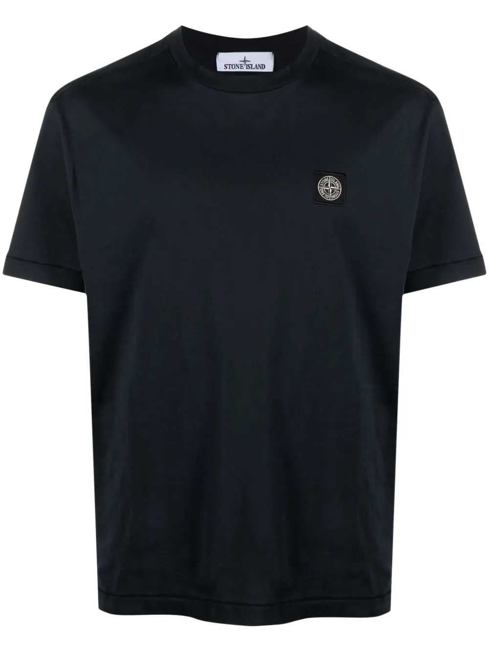 Stone Island Men T-Shirt With Logo Appliqué STONE ISLAND