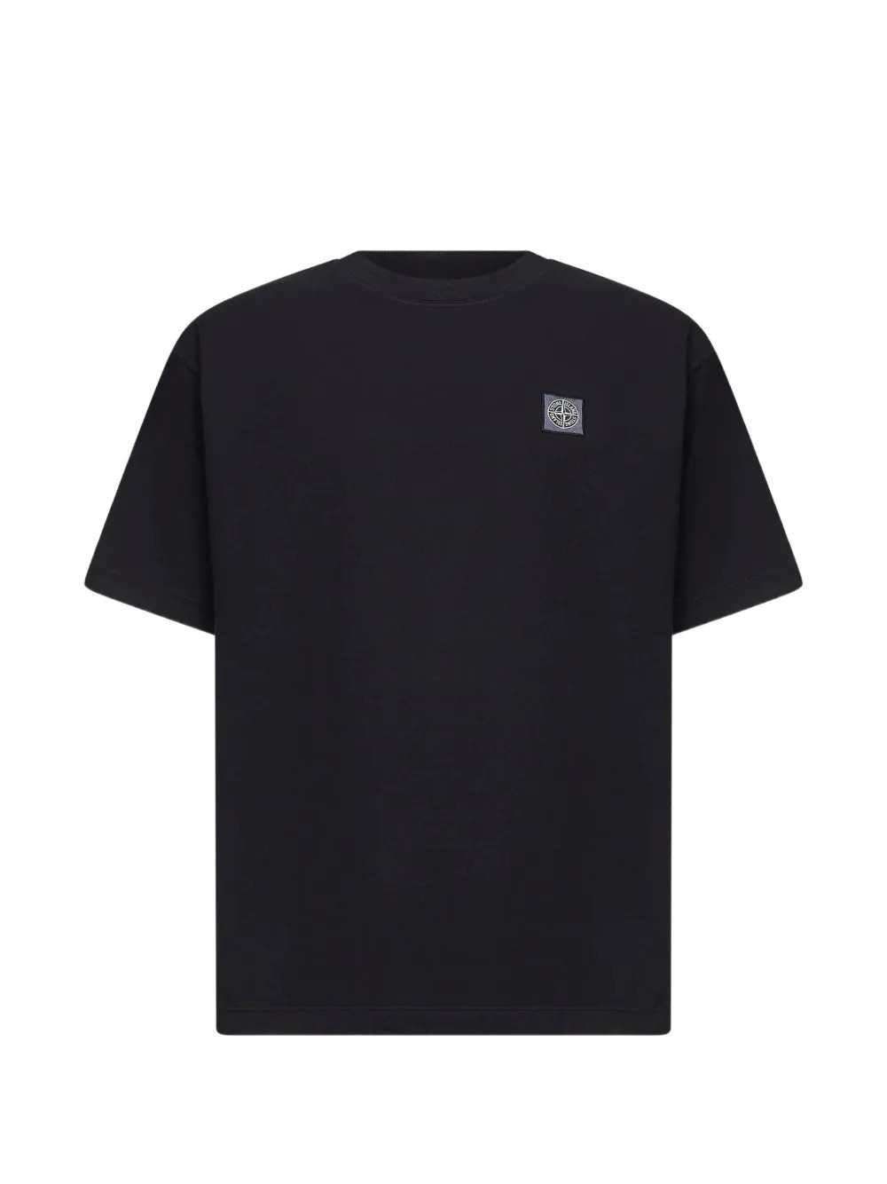 Stone Island Men T-Shirt With Logo Patch STONE ISLAND