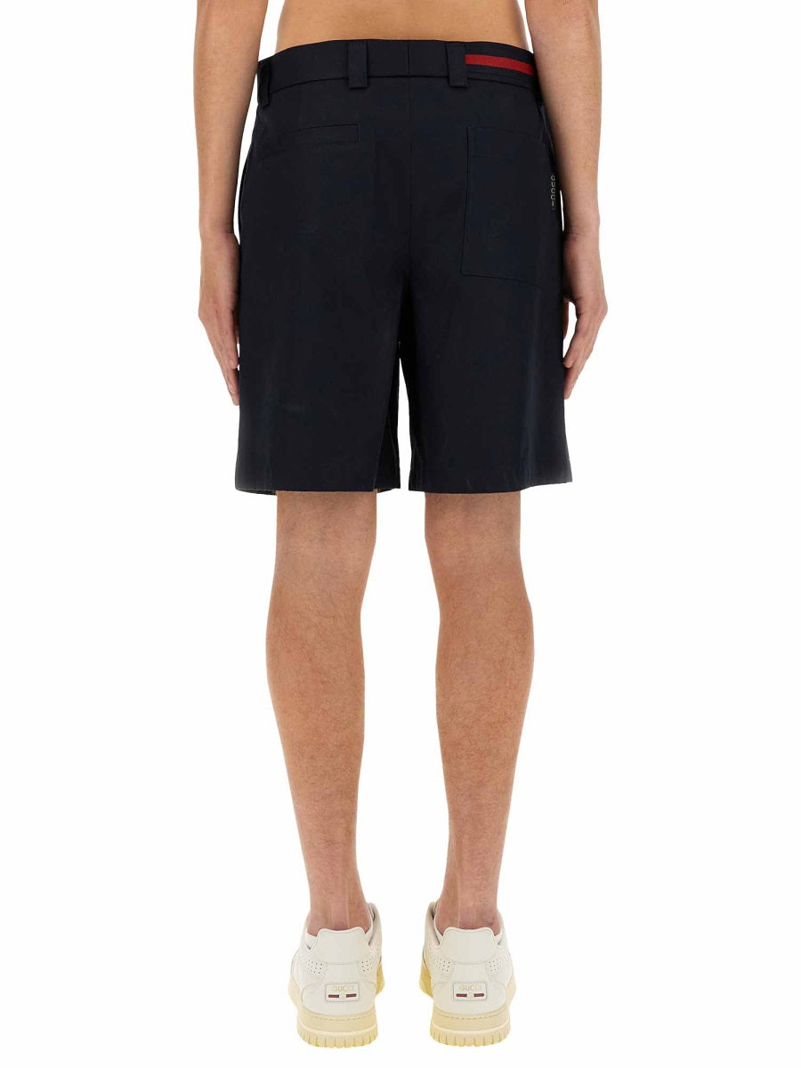 Gucci Men Web Ribbon Shorts GUCCI