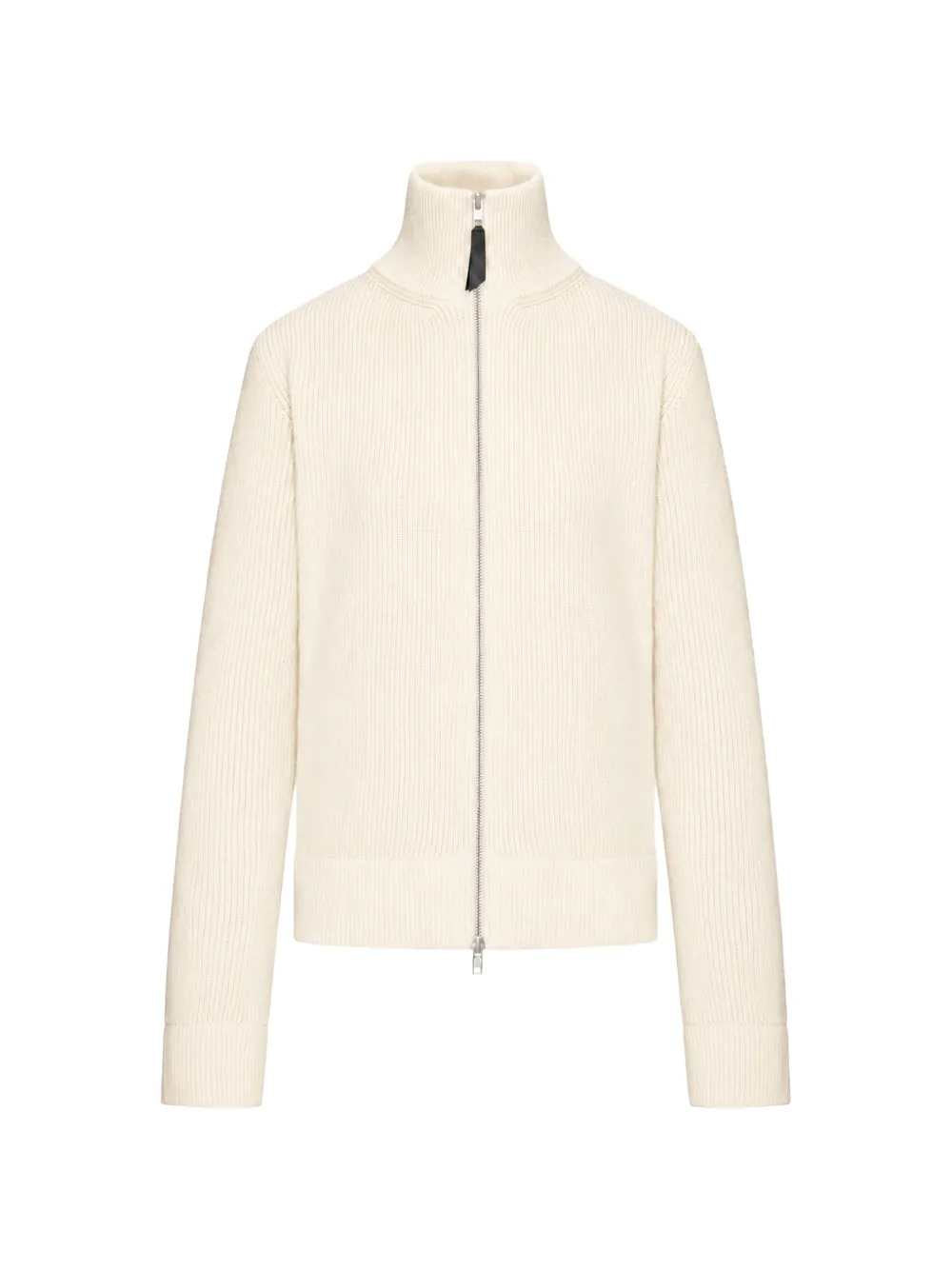 Maison Margiela Women Ribbed Zip-Up Cardigan MAISON MARGIELA