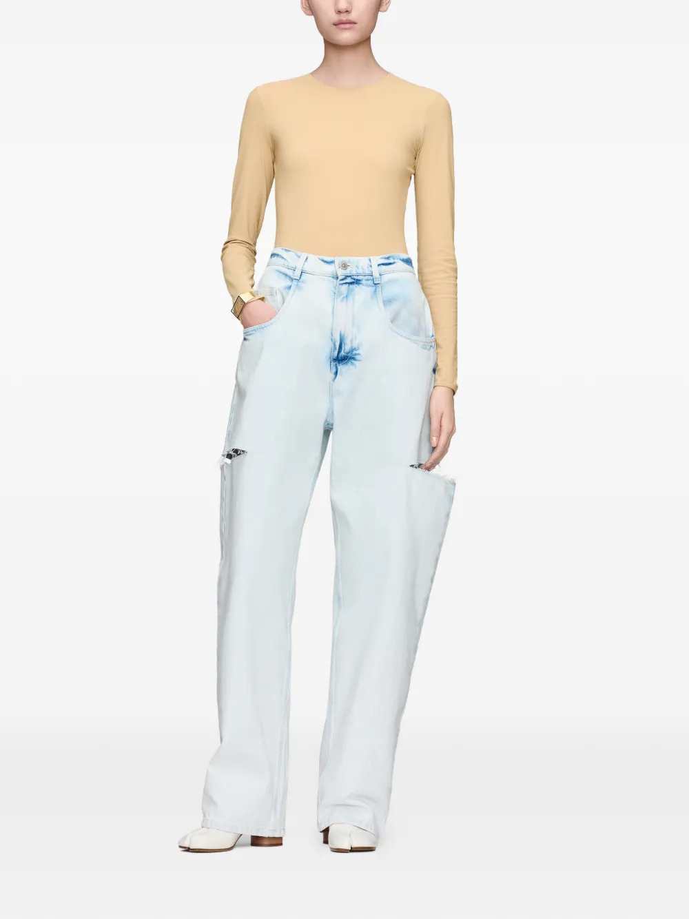 Maison Margiela Women Straight-Leg Jeans MAISON MARGIELA