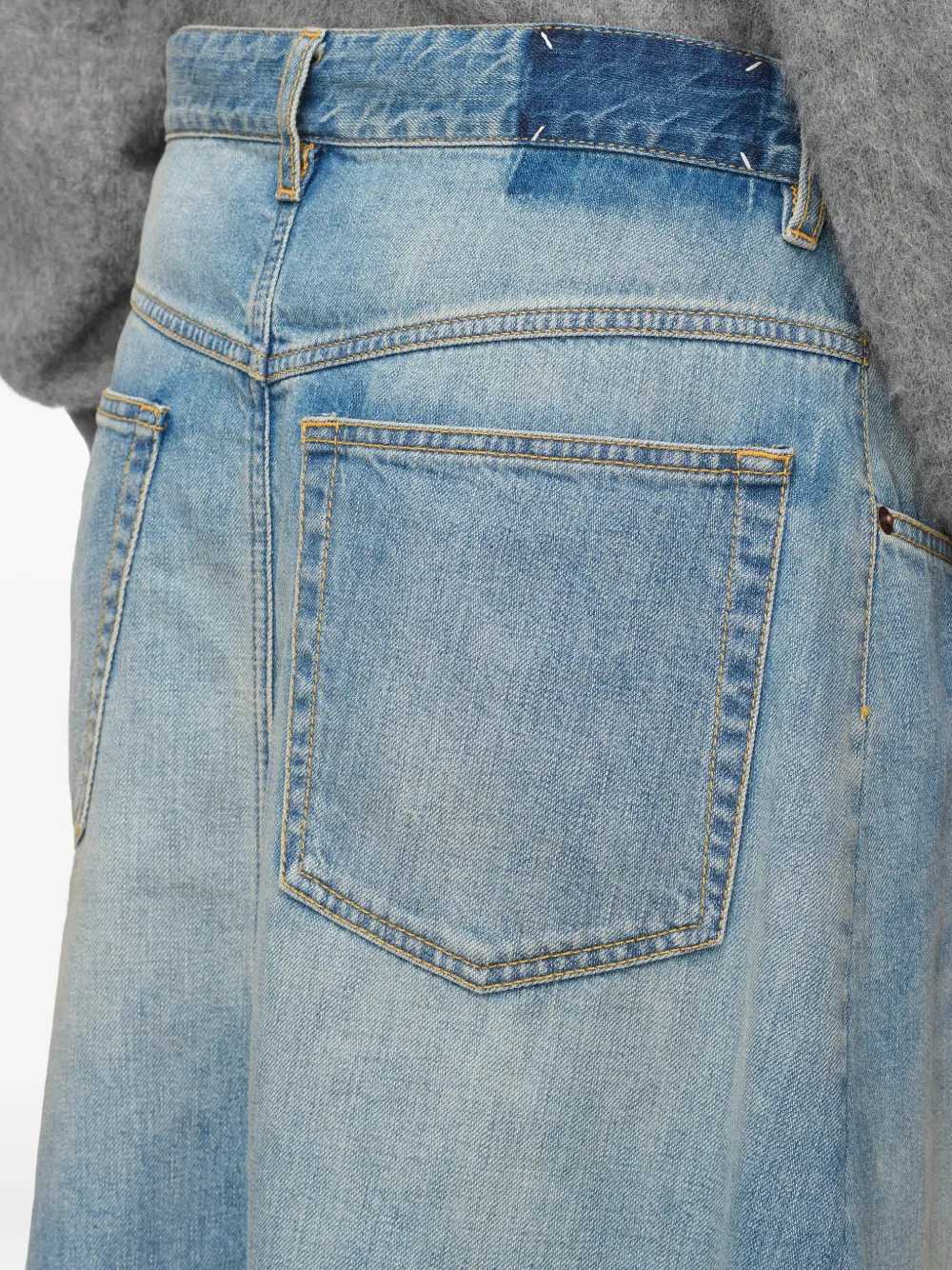 Maison Margiela Women Wrap-Style Denim Skirt MAISON MARGIELA