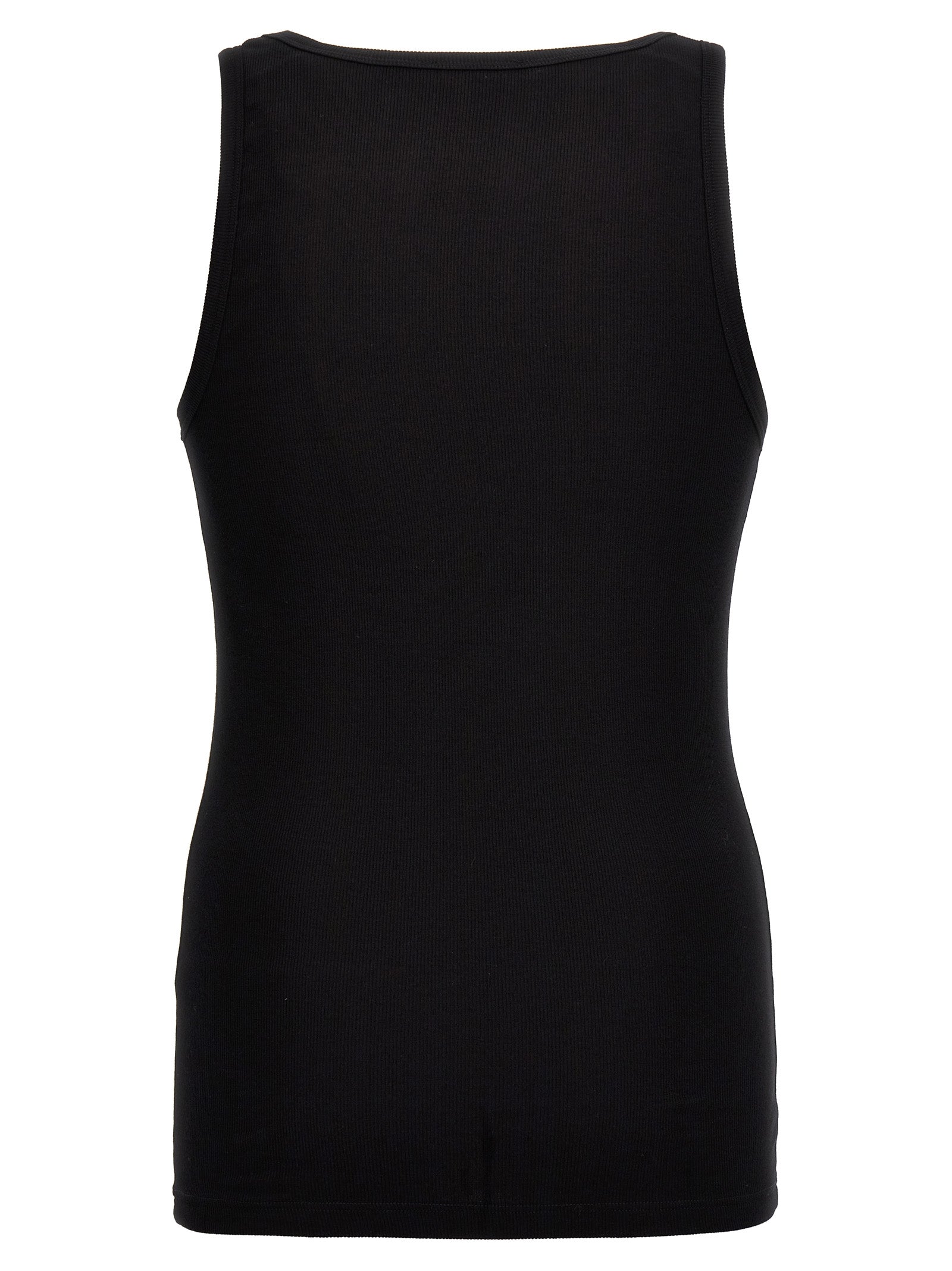 Versace Men Logo Embroidery Tank Top VERSACE