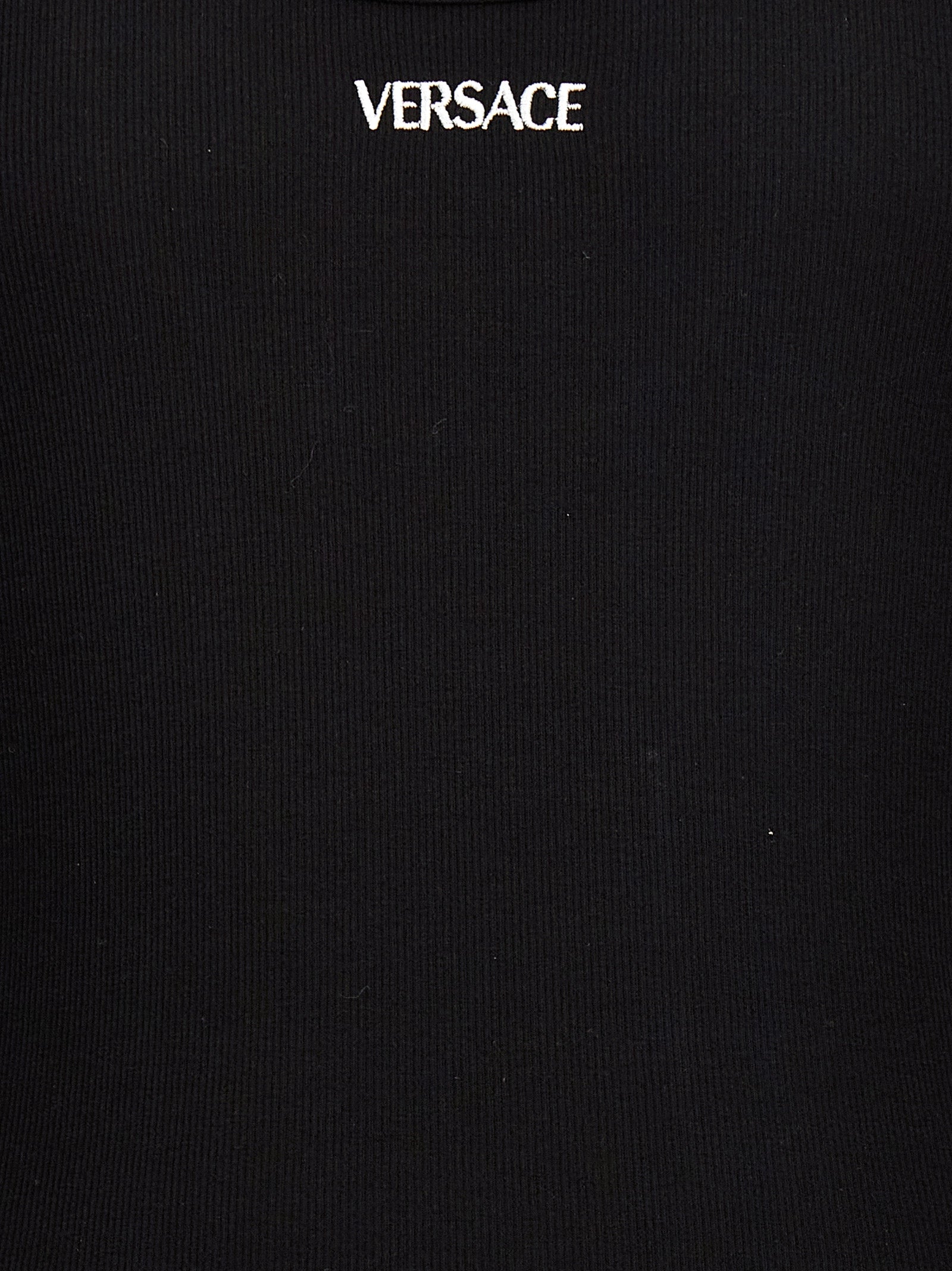 Versace Men Logo Embroidery Tank Top VERSACE