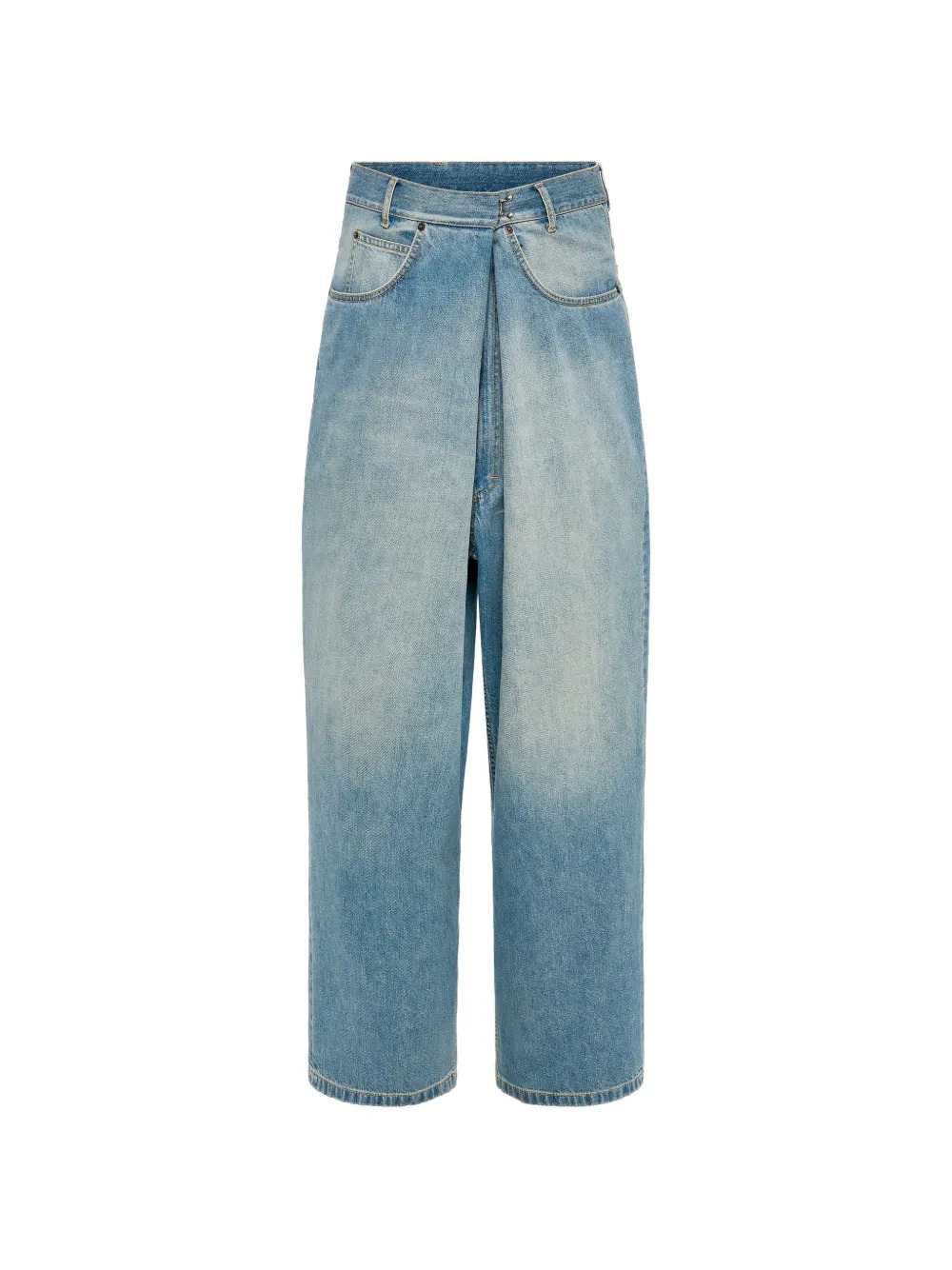 Maison Margiela Men Faded Wrap-Style Jeans MAISON MARGIELA