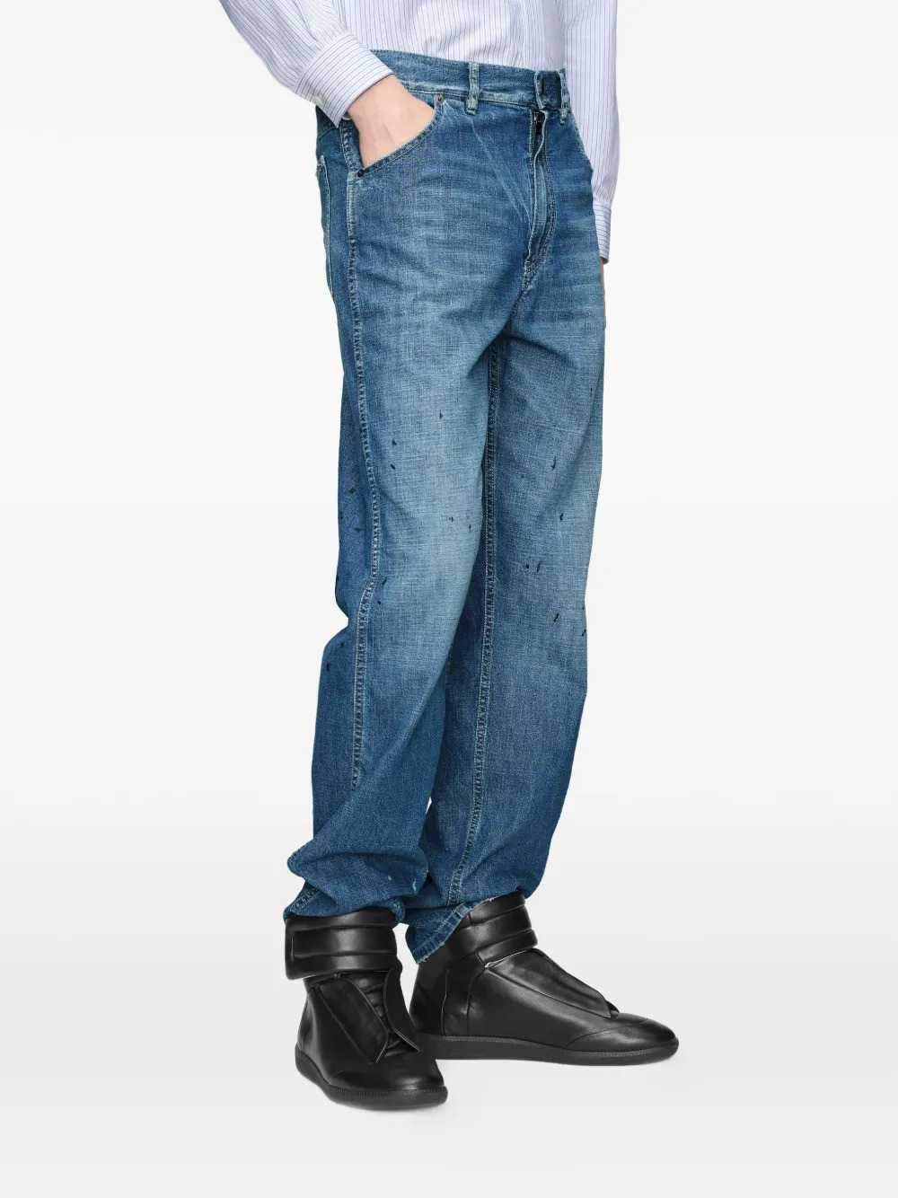 Maison Margiela Men Stain-Effect Jeans MAISON MARGIELA