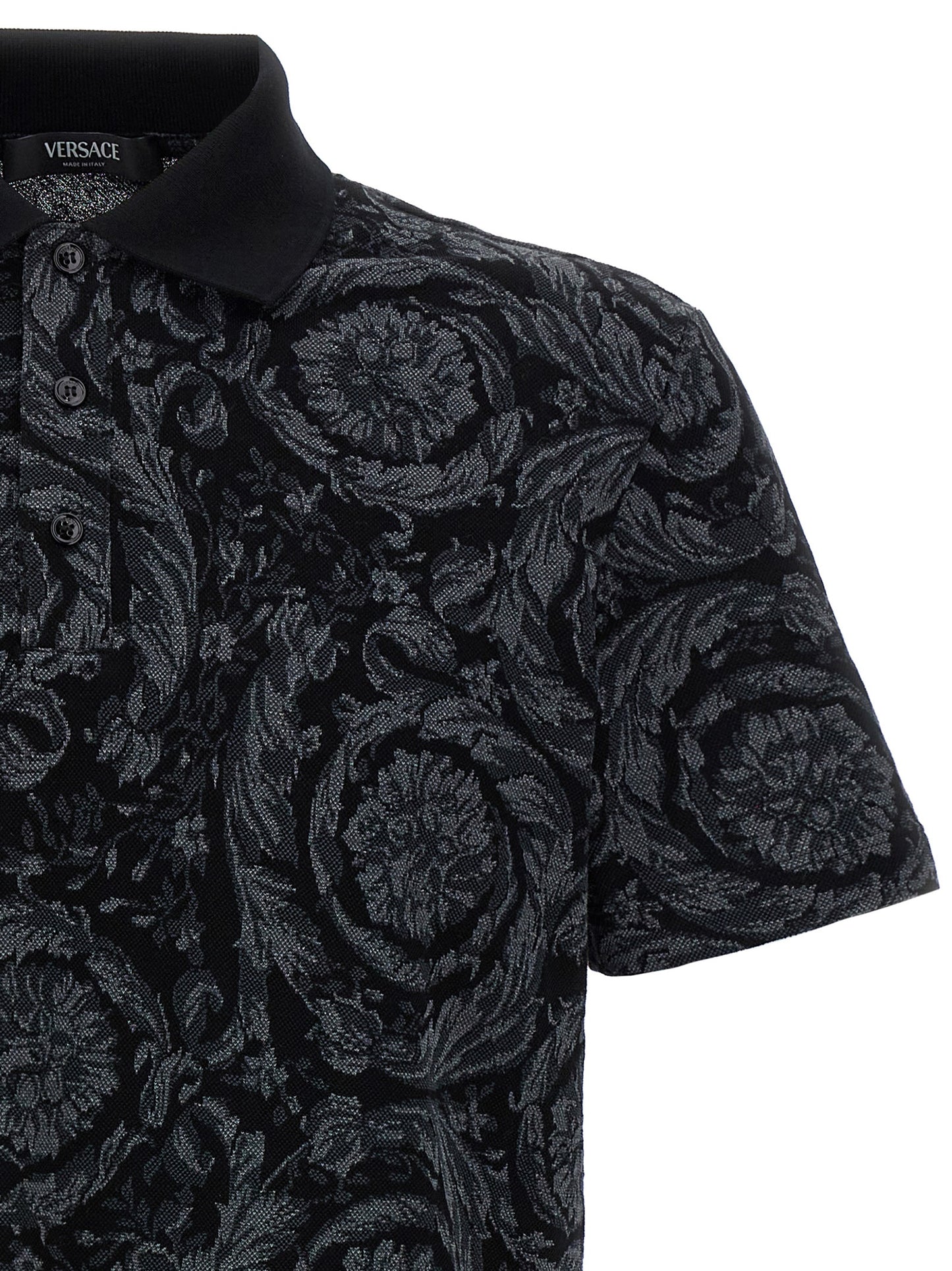 Versace Men Baroque Polo Shirt VERSACE