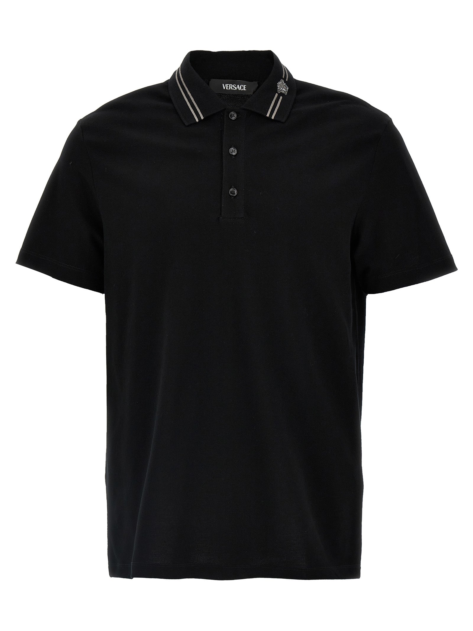 Versace Men 'Medusa Embroidery' Polo Shirt VERSACE