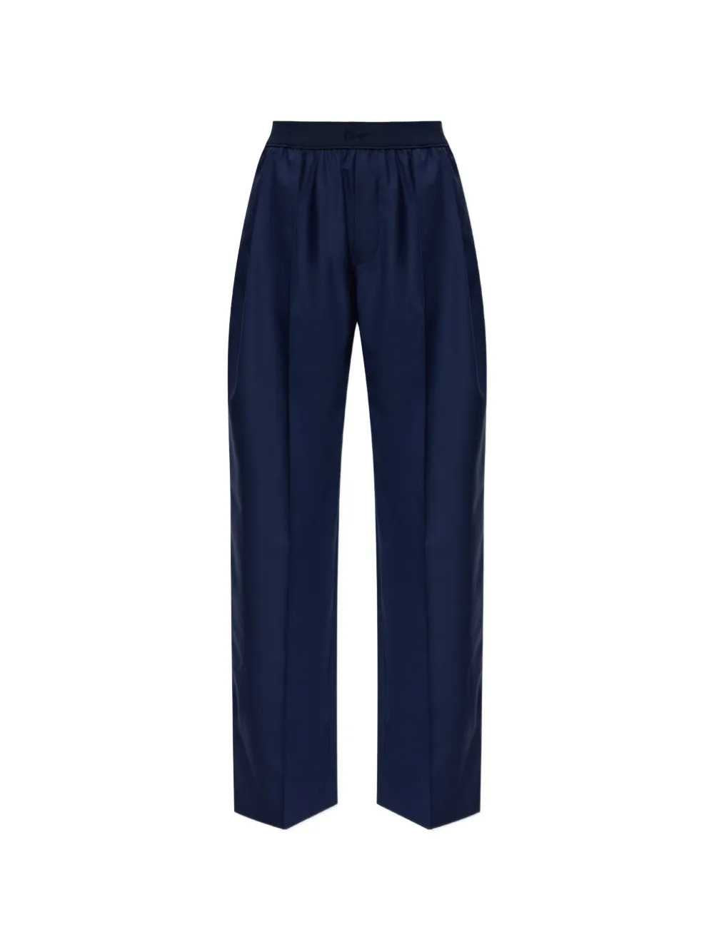 Kenzo Women Wool Trousers With Logo KENZO
