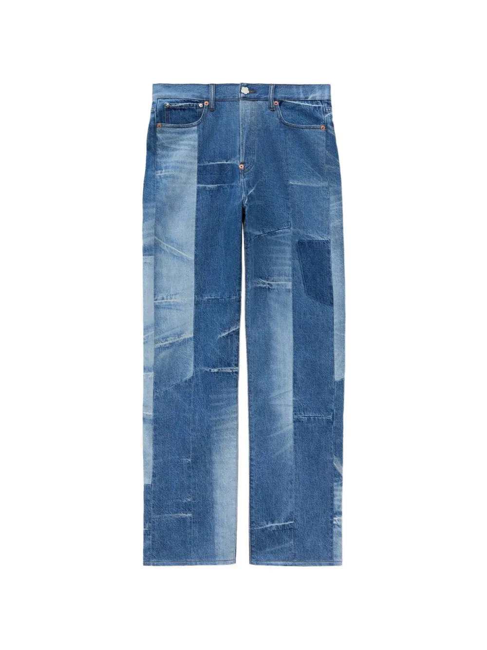 Kenzo Men Patchwork Design Jeans KENZO