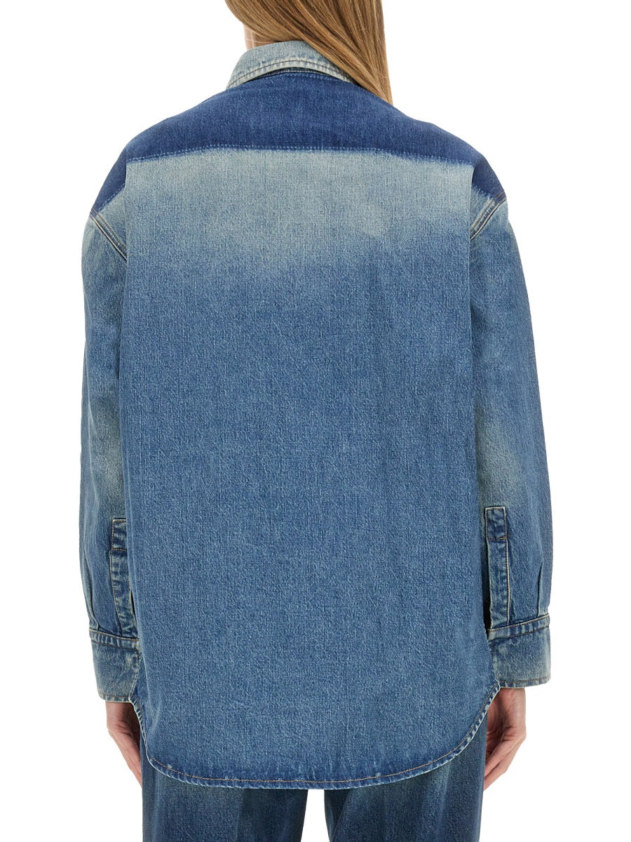 Victoria Beckham Women Denim Shirt VICTORIA BECKHAM